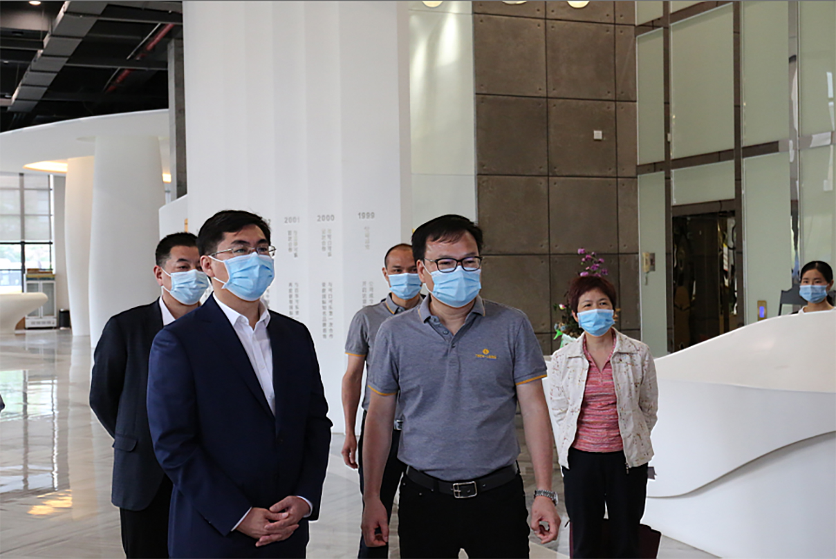 廣東省副省長(zhǎng)孫志洋一行赴達(dá)意隆考察調(diào)研